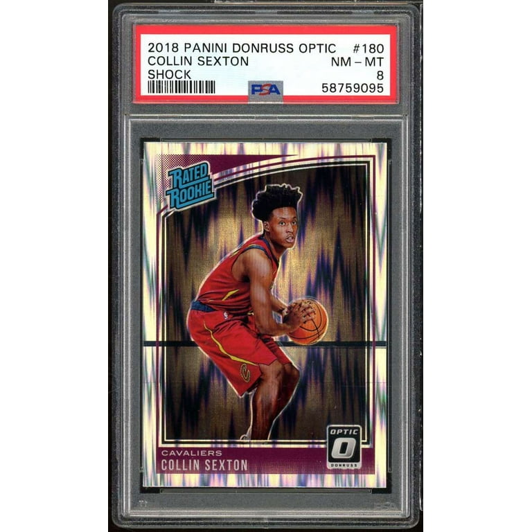 【99シリ RC AUTO】COLLIN SEXTON　DONRUSS 2018 Panini Donruss #180 Collin Sexton RC PSA 10 Cava Jazz