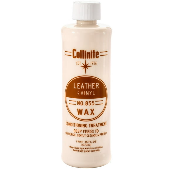 Collinite 3005.4963 No. 855 Leather & Vinyl Wax 2 Bottles