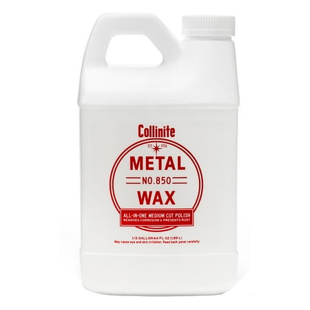 Collinite 850-64OZ 850 Metal Wax - Medium Cut Polish - 64 oz