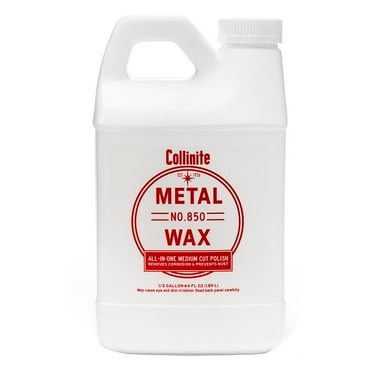 Collinite 850 Metal Wax - Medium Cut Polish - 64oz | Bundle of 10