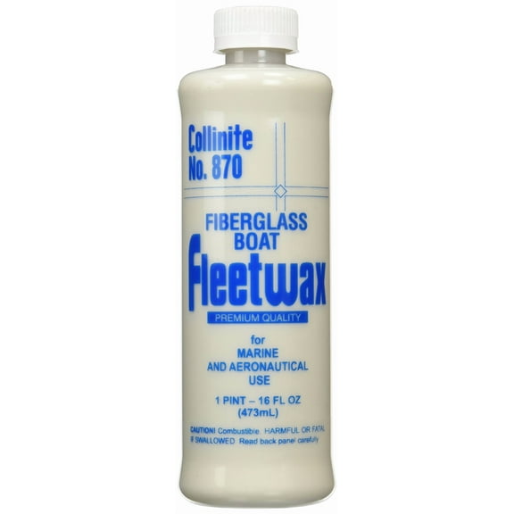 Collinite 870 Fiberglass Boat Fleetwax, 16 oz.