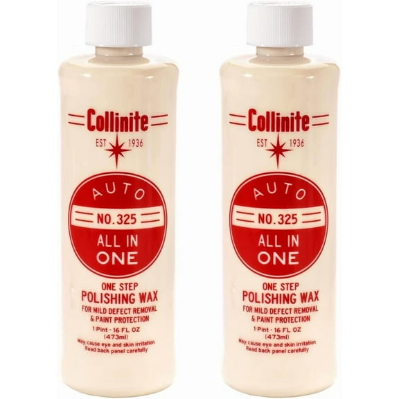 Collinite No. 325 All In One Polishing Wax, 16 Fl Oz - 2 Pack