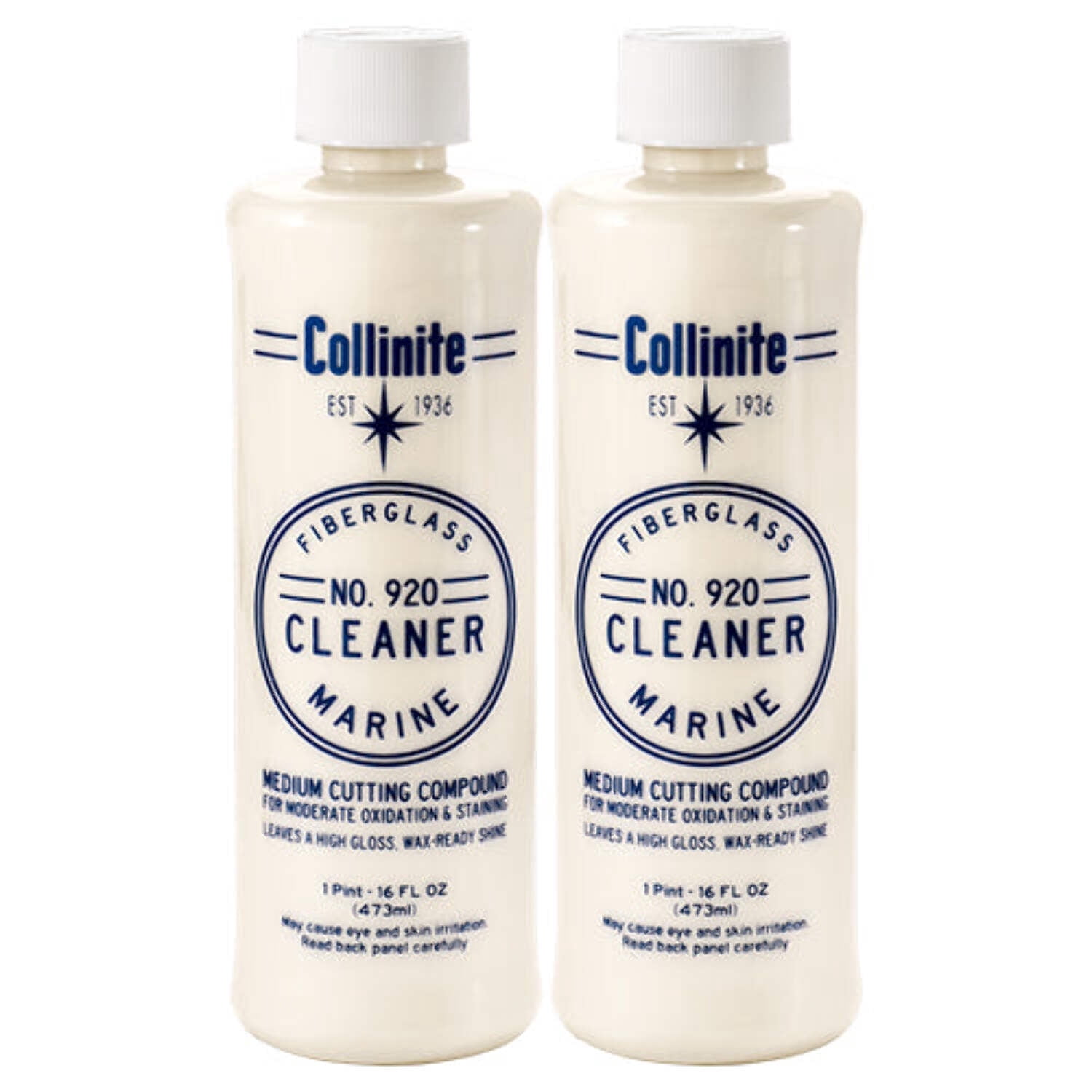 Collinite No. 920 Fiberglass Marine Cleaner, 16 Fl Oz - 2 Pack ...
