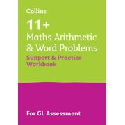 Collins 11+ 11+ Maths Arithmetic and Word Problems Support and Practice Workbook For the Gl Assessment 2023 Tests, Paperback