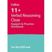 Collins 11+ 11+ Verbal Reasoning Cloze Support and Practice Workbook For the Cem 2021 Tests, Paperback