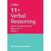 Collins 11+ Verbal Reasoning Quick Practice Tests Age 10-11 Year 6 Book 2 For the 2025 Gl Assessment Tests, Paperback