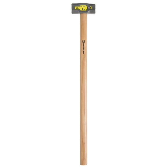 Collins 6 lb Steel Sledge Hammer 36 in. Hickory Handle