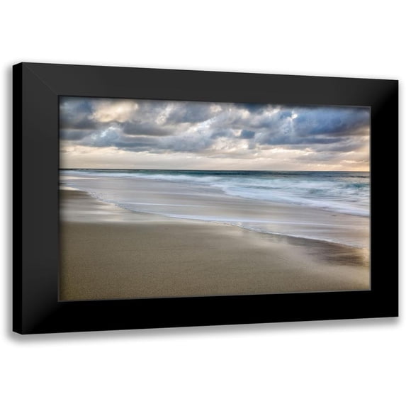 Collins, Ann 24x17 Black Modern Framed Museum Art Print Titled - La Jolla Sunset