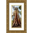 thumbnail image 1 of Collins, Ann 8x14 Gold Ornate Wood Framed with Double Matting Museum Art Print Titled - USA-California-Yosemite National Park Giant Sequoia trees in Mariposa Grove, 1 of 4