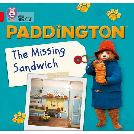 Collins Big Cat Paddington: Paddington: The Missing Sandwich : Band 2B/Red B (Paperback)