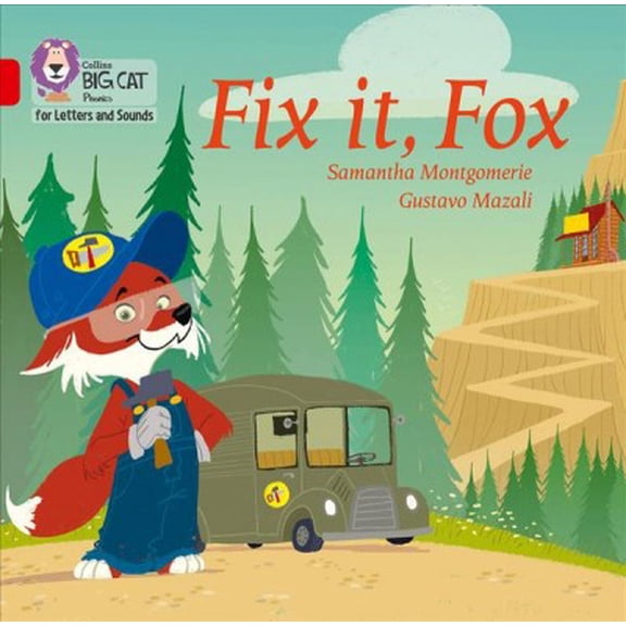 Collins Big Cat Phonics for Letters and Sounds: Fix it, Fox Big Book : Band 02A/Red A (Paperback)