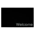 thumbnail image 1 of Collins Black Pastel Welcome Doormat, 24" x 36", 1 of 4