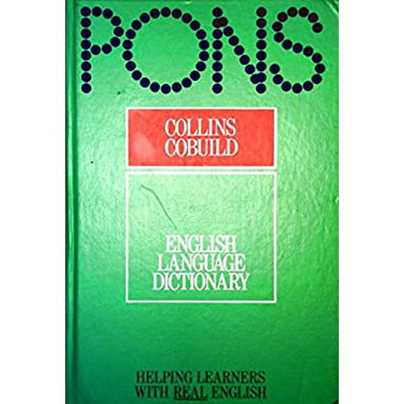 Pre-Owned Collins Cobuild English Language Dictionary: Helping Learners with Real English (Hardcover) 0003750213 9780003750218