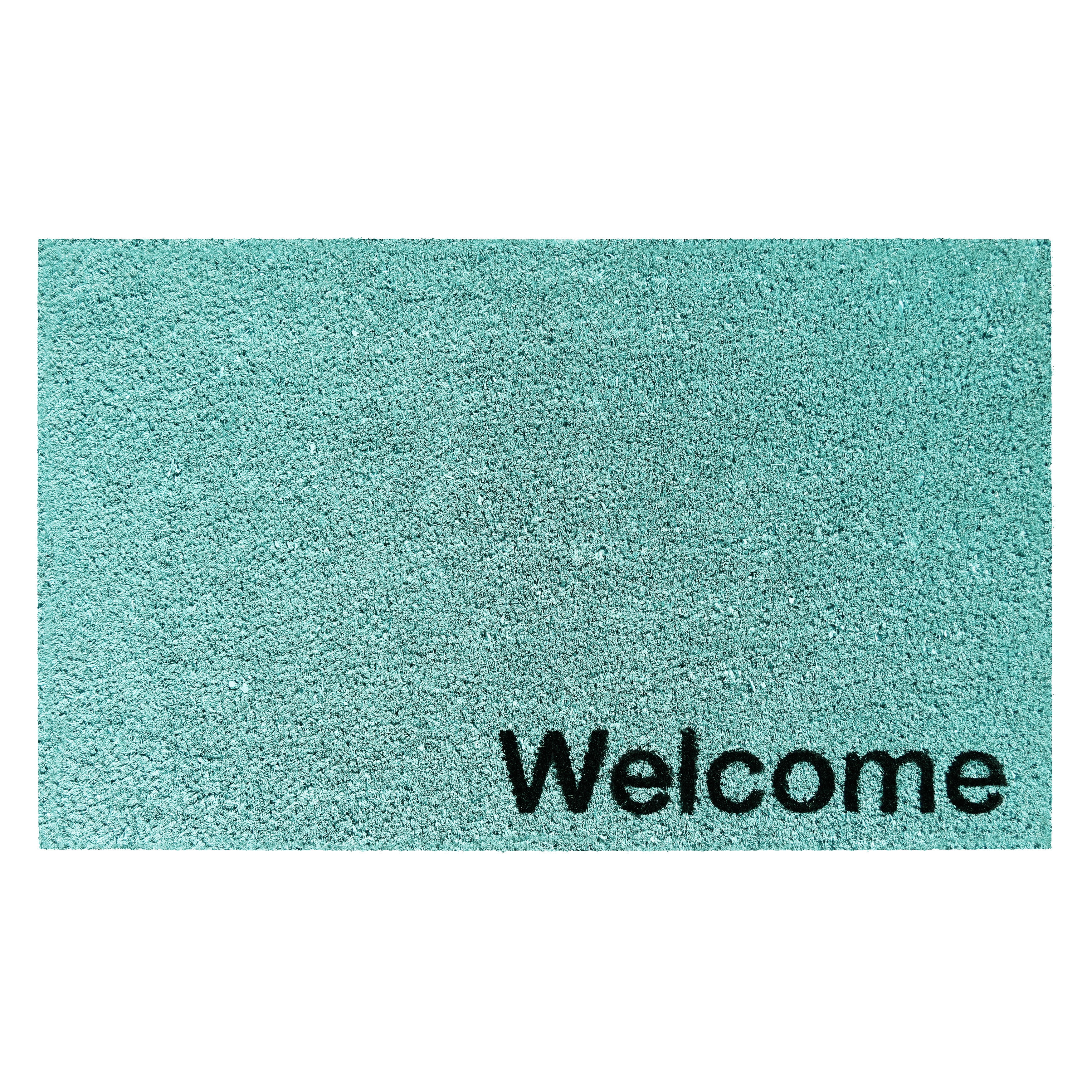 Collins Cyan Pastel Welcome Doormat, 24" x 36"