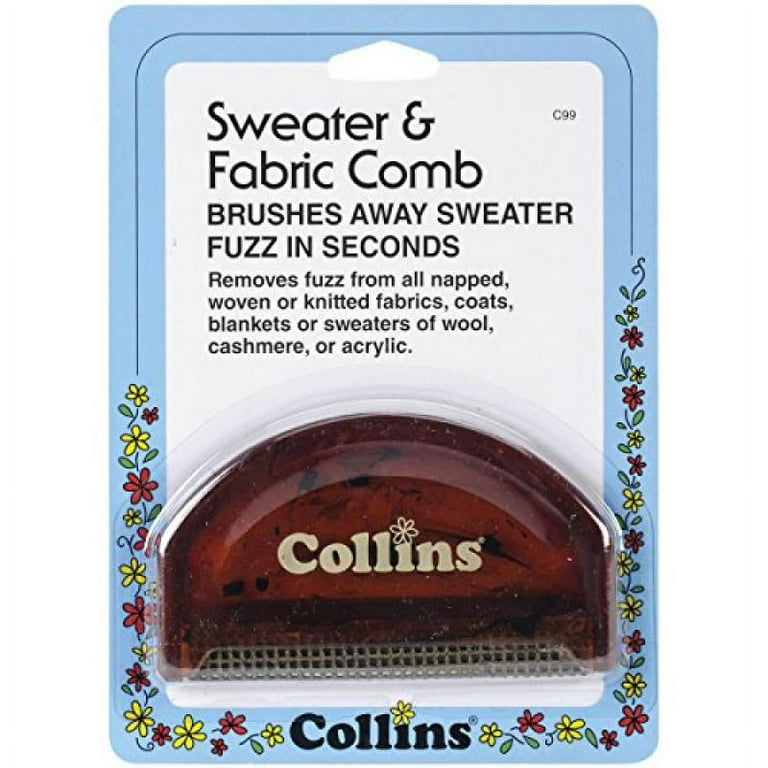  Collins D-Fuzz-It Fabric and Sweater Comb : Health & Household