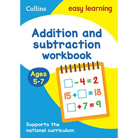 Pre-Owned Collins Easy Learning Age 5-7 ? Addition and Subtraction Workbook Ages 5-7: New Edition Paperback