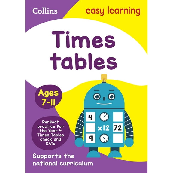 Collins Easy Learning: Collins Easy Learning Age 7-11 — Times Tables Ages 7-11: New Edition (Paperback)