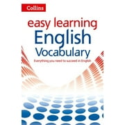 Collins Easy Learning Collins Easy Learning English - Easy Learning English Vocabulary, Paperback