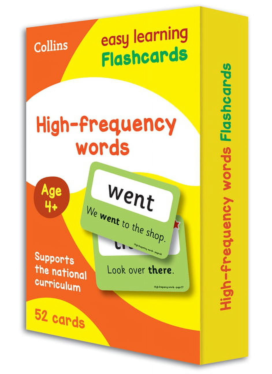 Collins Easy Learning KS1 High Frequency Words Flashcards (Postcard