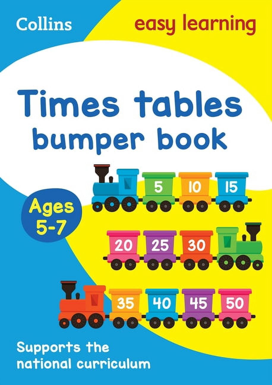 Collins Easy Learning Ks1 Times Tables Bumper Book: Ages 5-7 ...