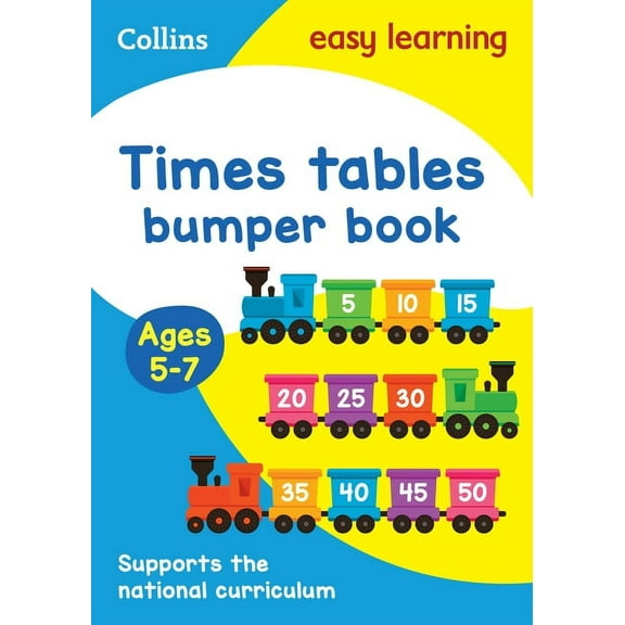 Collins Easy Learning Ks1 Times Tables Bumper Book: Ages 5-7, (Paperback)
