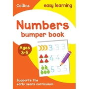 Collins Easy Learning Preschool Numbers Bumper Book Ages 3-5 Ideal for Home Learning, Paperback
