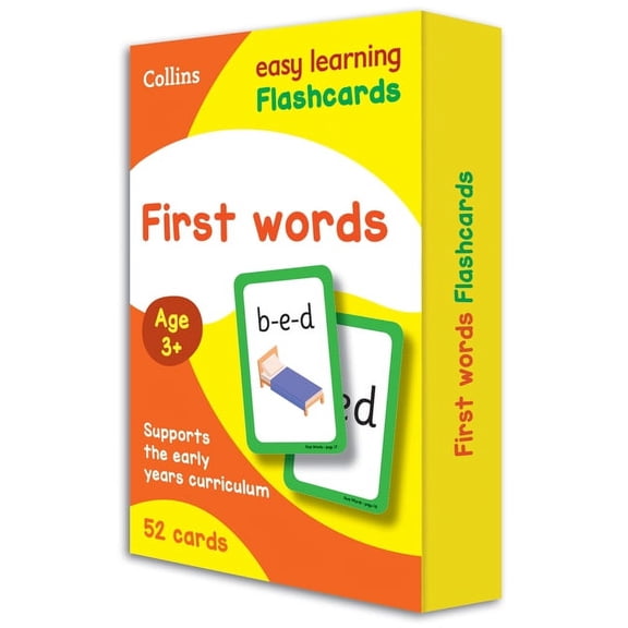 Collins Easy Learning Preschool: First Words Flashcards: 40 Cards (Other)