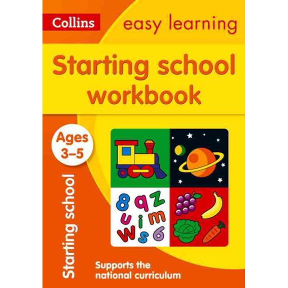 Pre-Owned Starting School Workbook Ages 3-5: Ideal for home learning (Collins Easy Learning Preschool) Paperback