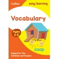 thumbnail image 1 of Collins Easy Learning Preschool Vocabulary Activity Book Ages 3-5, (Paperback), 1 of 1