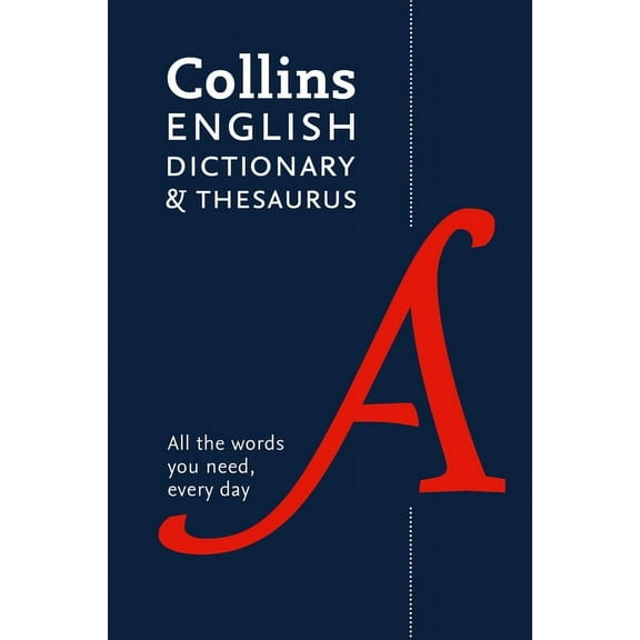 Collins Essential Collins English Dictionary and Thesaurus Paperback Edition: All-In-One Support for Everyday Use, (Paperback)