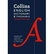 Collins Pocket Collins English Dictionary and Thesaurus Pocket Edition, Paperback