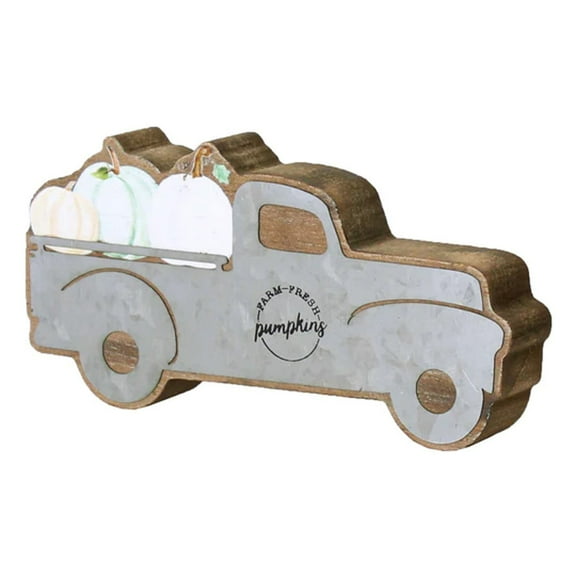 Collins "Farm Fresh Pumpkins" Pickup Truck Sign