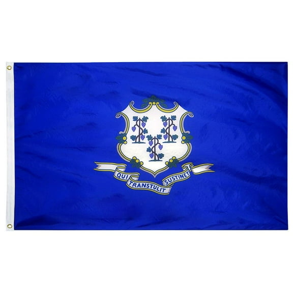 Collins Flags: Connecticut State Flag - Polyester 3' x 5'