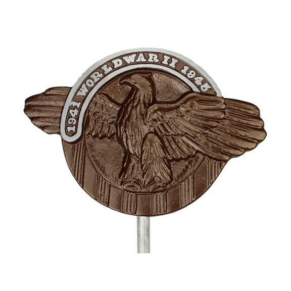 Collins Flags - World War II Aluminum Memorial Marker