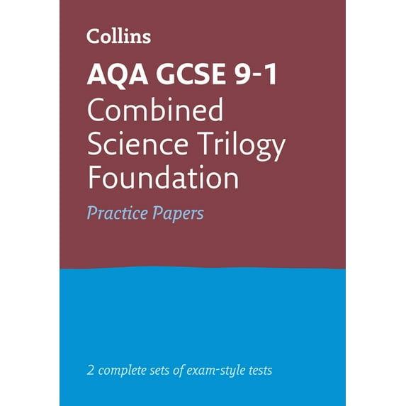 Collins GCSE 9-1 Revision – AQA GCSE 9-1 Combined Science Foundation Practice Test Papers (Paperback)