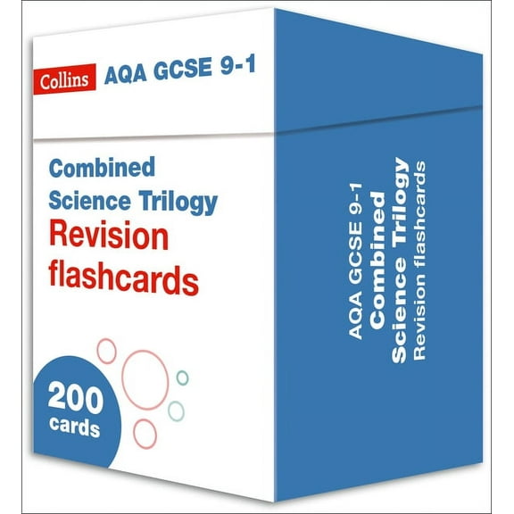Collins GCSE 9-1 Revision - New Aqa GCSE 9-1 Combined Science Revision Flashcards (Other)