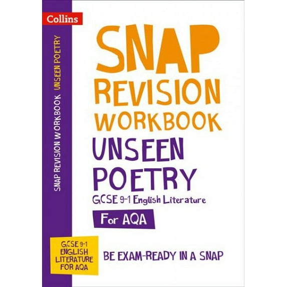 Collins GCSE 9-1 Snap Revision – Unseen Poetry Workbook: New GCSE Grade 9-1 English Literature AQA (Paperback)