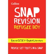 Collins GCSE Grade 9-1 Snap Revision Refugee Boy Edexcel GCSE 9-1 English Literature Text Guide Ideal for Home Learning, 2022 and 2023 Exams, Paperback