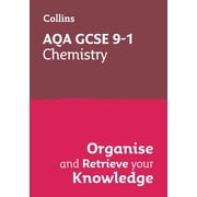 Collins GCSE Science 9-1 Aqa GCSE 9-1 Chemistry Organise and Retrieve Your Knowledge, Paperback