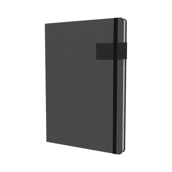 Collins Gaia  -  Notebook A5 Ruled-Black