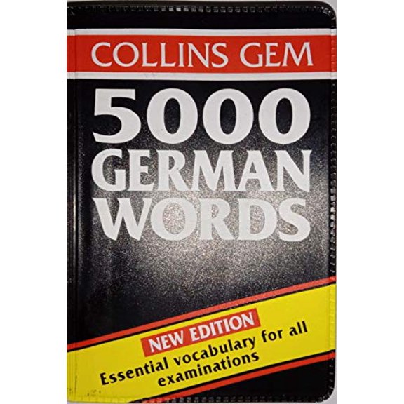 Pre-Owned Collins Gem 5000 German Words (Collins Gems) Paperback