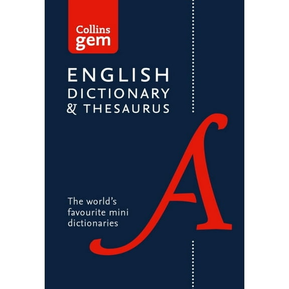 Collins Gem: Collins Gem English Dictionary & Thesaurus (Edition 6) (Paperback)
