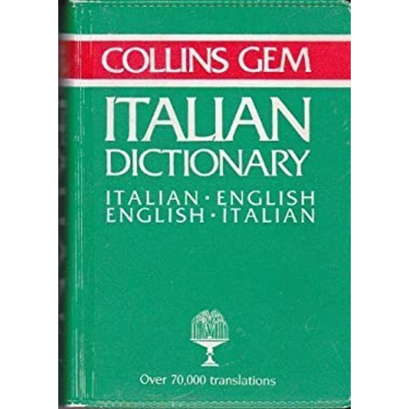 Pre-Owned Collins Gem Italian English English Ital, 9780004586298, 0004586298, Paperback, Revised edition