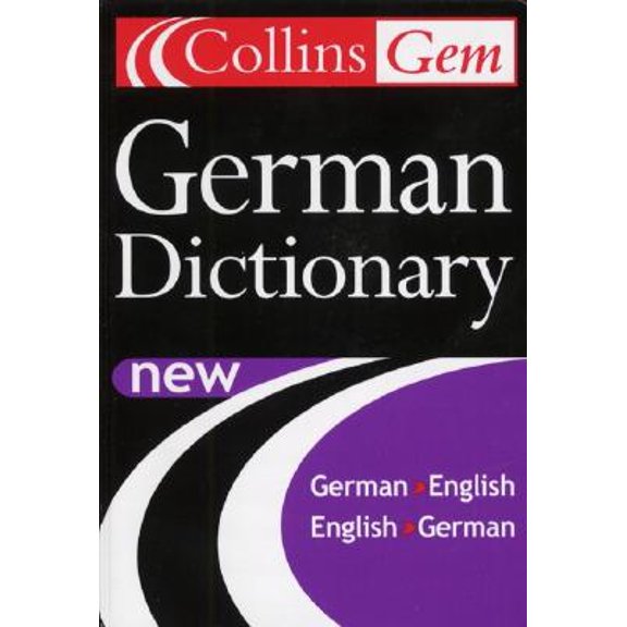 Pre-Owned Collins Gem German Dictionary: German-English/English-German (6th Edition) (Paperback) 0060935057 9780060935054