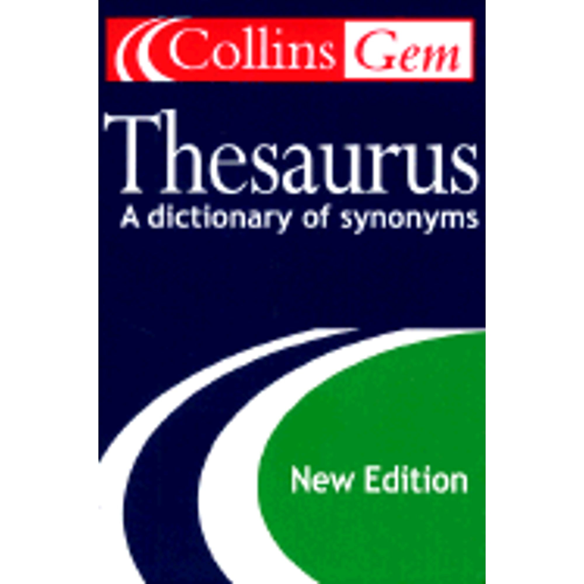 PreOwned Collins Gem Thesaurus, 2nd Edition (Paperback 9780060085674