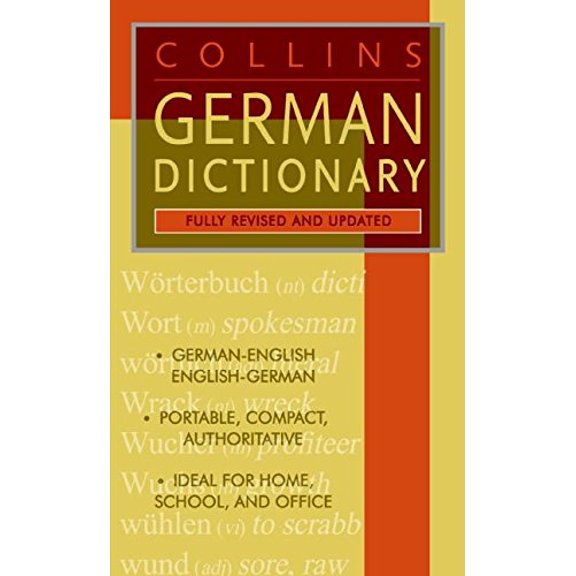 Pre-Owned Collins German Dictionary: German-English/English-German (Paperback) by Harpercollins Publishers