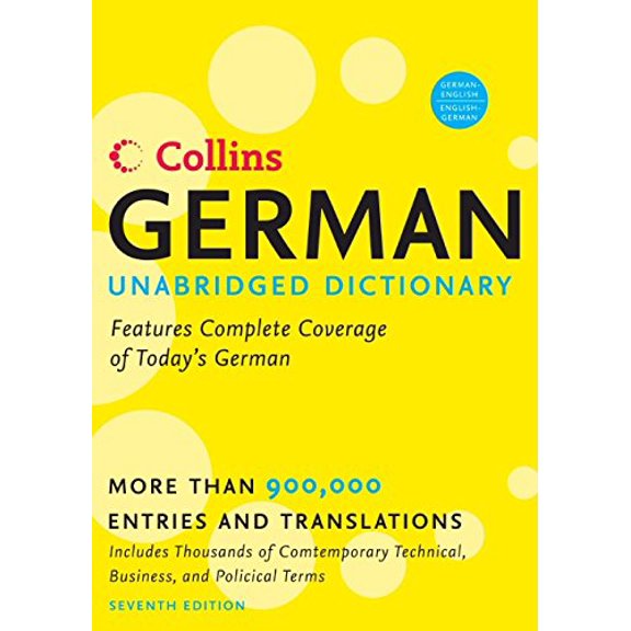 Pre-Owned Collins German Unabridged Dictionary (Hardcover) 0061374903 9780061374906