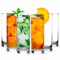 thumbnail image 1 of Highball Glasses Heavy Base Tom Collins Glasses - 12/15-Ounce Cups, 1 of 6