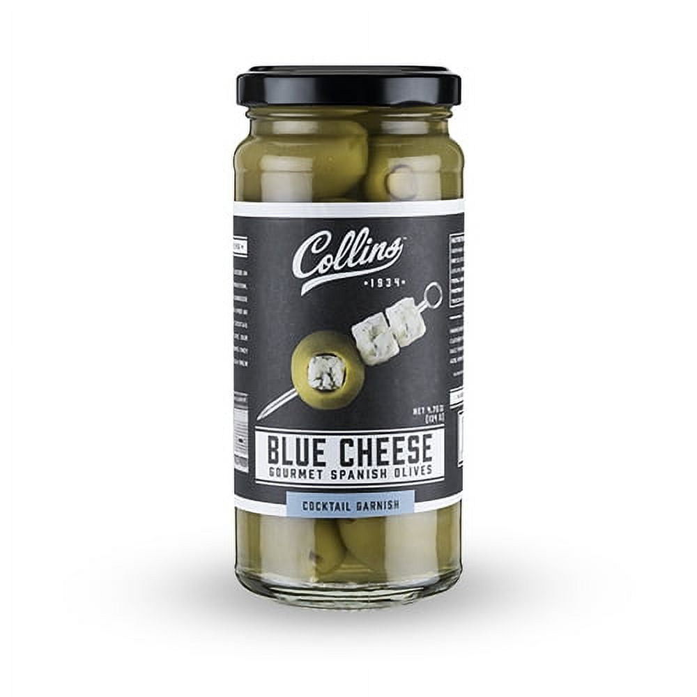 Collins Gourmet Blue Cheese Olives Premium StuffedCheese Garnish for