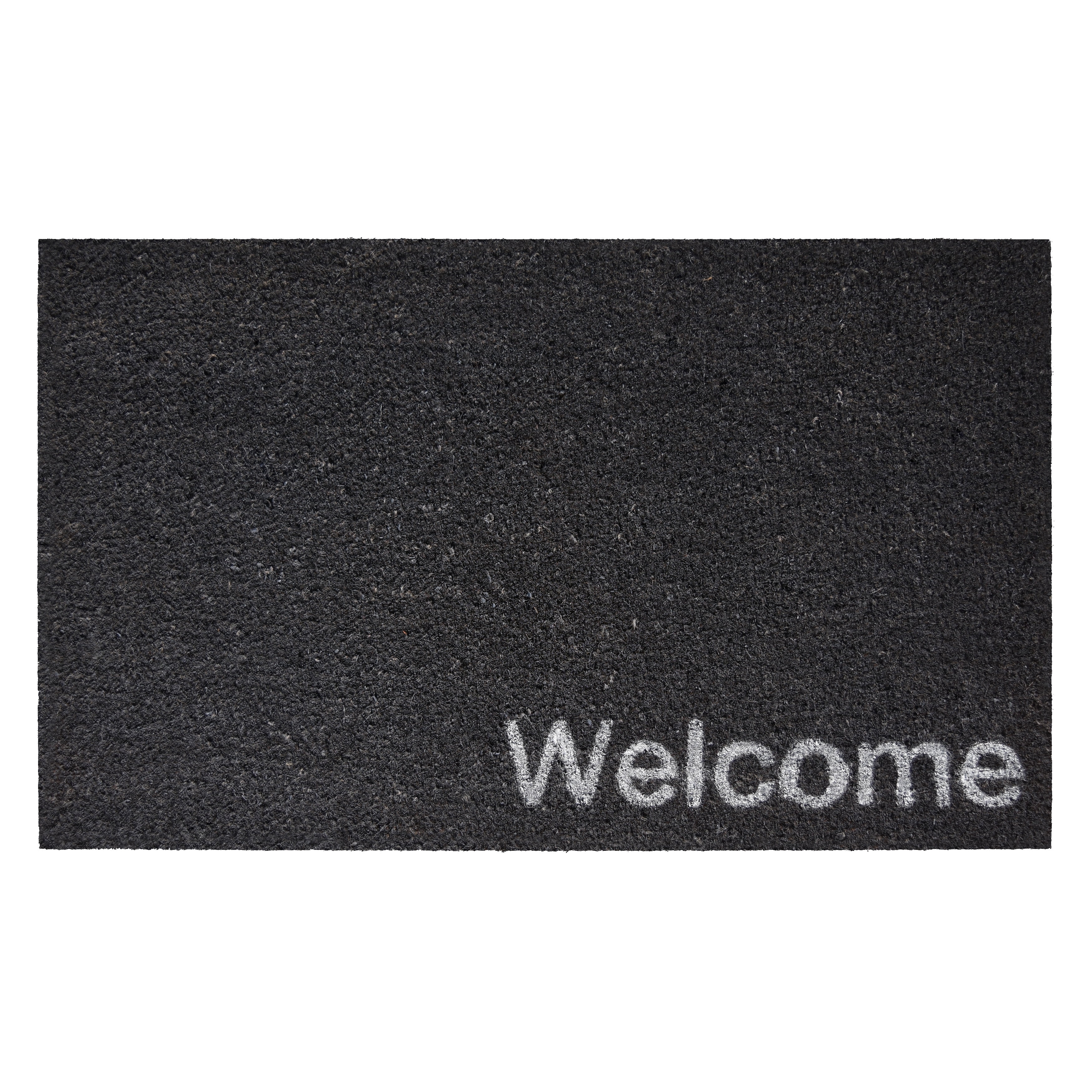 Collins Grey Pastel Welcome Doormat,17" x 29"